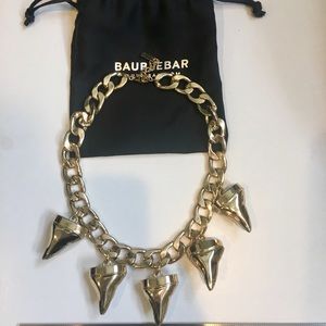 Bauble Bar Gold Sharknado Bib